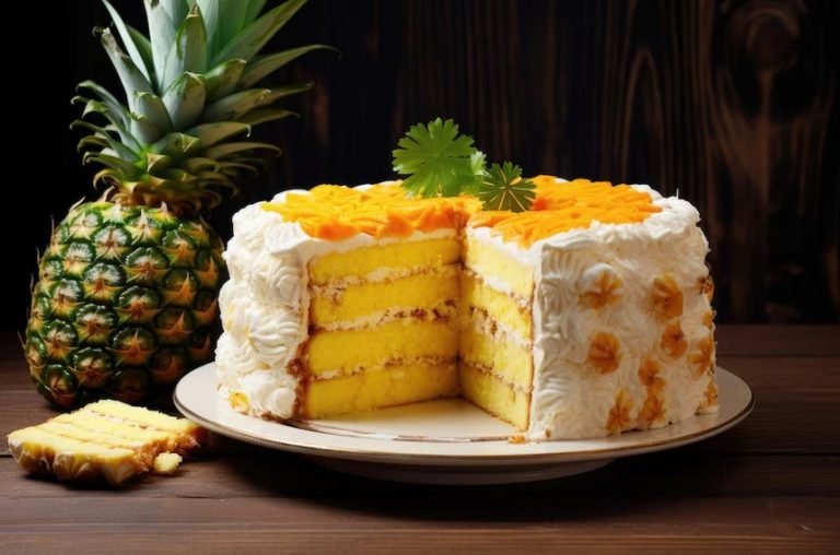 Pineapple Cream Cheese Pound Cake: A Tropical Delight for Dessert Lovers