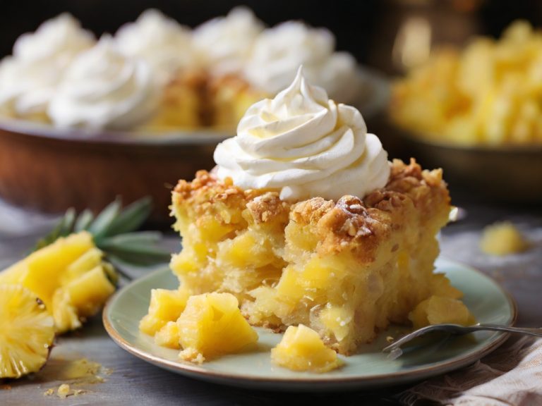 Pineapple Dump Cake Recipe: Easy Tropical Dessert