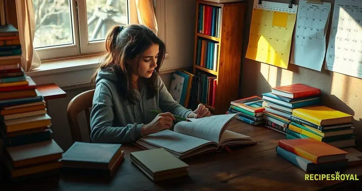 Criando um Cronograma de Estudo
