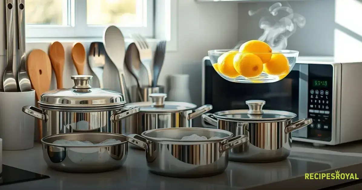 Dicas rápidas de limpeza de utensílios
