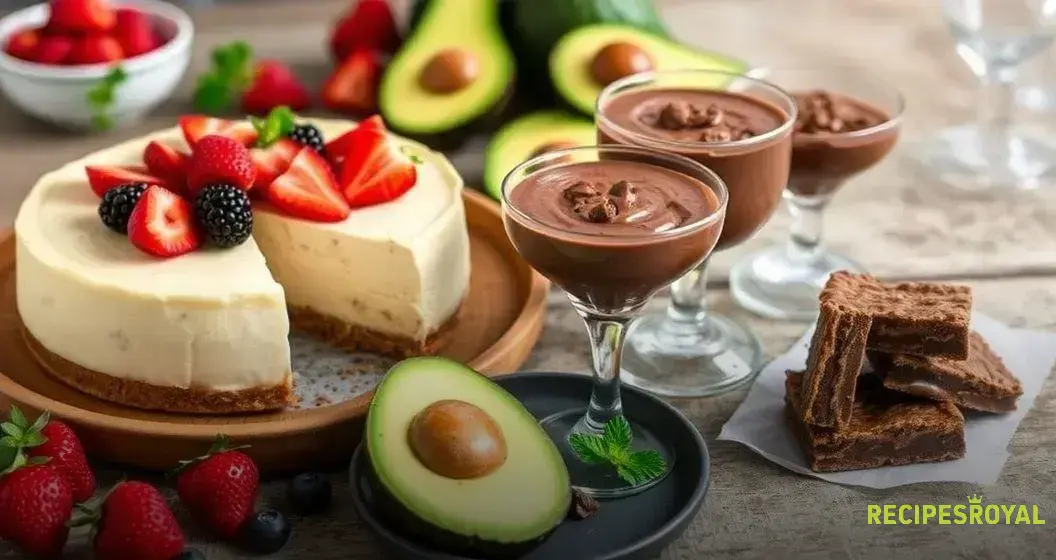 Sobremesas veganas sem forno