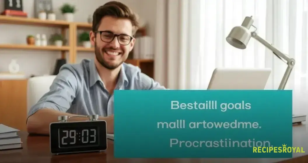 Transforme procrastinação em ação